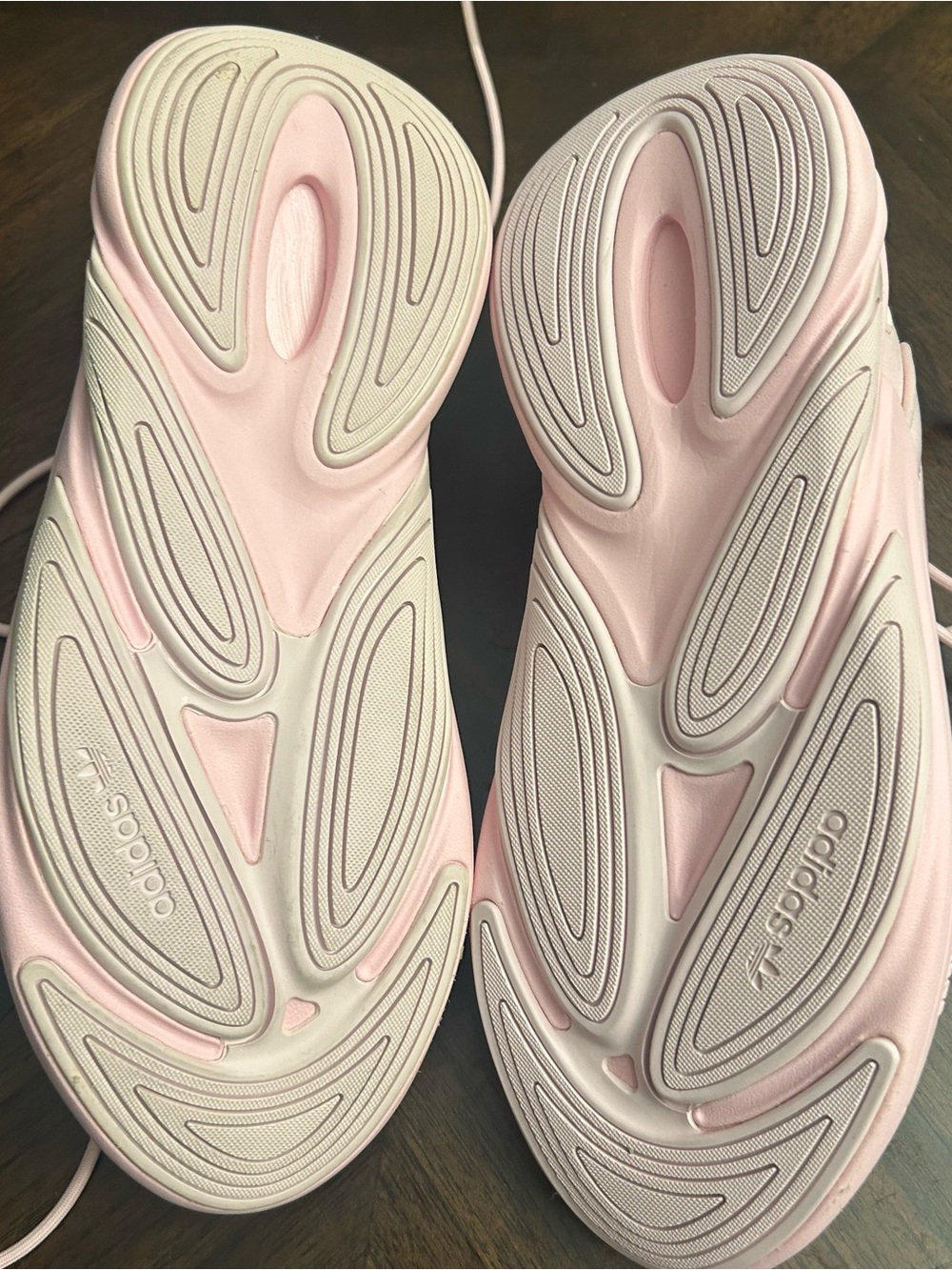 Adidas Originals Ozelia Clear Pink/Core Black/Clear Pink 6.5 Big kids New - Picture 8 of 12